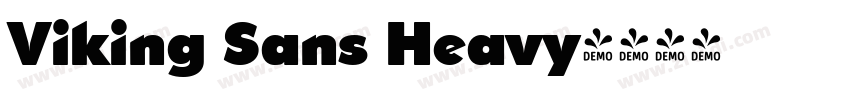 Viking Sans Heavy字体转换